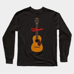 Marty Robbins Martin 5-18 Acoustic Guitar Long Sleeve T-Shirt